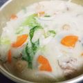 クックかずみん's cooksnap of when they made シチューうどん鍋.