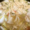 ☆hiroppy☆'s cooksnap of when they made 男子ごはん的鶏ごまみぞれ鍋ネギ多めで.