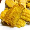 DON…'s cooksnap of when they made トウモロコシの天ぷら／夏の旬野菜.