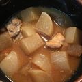 ぺんぺん草１号's cooksnap of when they made 簡単！鶏肉と大根のみそ煮込み☆.