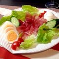 misatona's cooksnap of when they made サーモン☆生ハム☆レタスのサラダ.