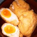 ハチそば粉's cooksnap of when they made 甘辛タレがしみるジューシー卵巾着.