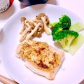 ＊Michaco＊'s cooksnap of when they made 鶏むね肉のマスタードソース☆グリル.