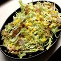 海天藍's cooksnap of when they made から揚げのリメイク☆メチャうまサラダ♪.