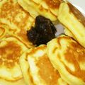 ひなたこやき's cooksnap of when they made ホットケーキにあんこのっけるだけ.