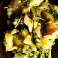２４なるるん's cooksnap of when they made 豚肉キムチ♪簡単豚キムチもやし水菜.