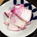 もりはん's cooksnap of when they made ＊すぐ出来！赤かぶらの即席和風漬け物＊.