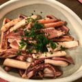 misabo's cooksnap of when they made イカの一夜干しのバター醤油炒め.