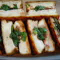 mamida_'s cooksnap of when they made おかかとネギの厚揚げ挟み焼き.