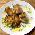 おさるのGeorge's cooksnap of when they made 冷凍牡蠣のプリプリピカタ.