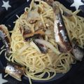garden34's cooksnap of when they made オイルサーディンでペペロンチーノ.