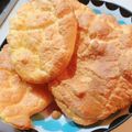 たまり♡ຼ's cooksnap of when they made ふんわりもこもこクラウドブレッド糖質オフ.