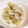 チビななみ's cooksnap of when they made 白菜とえのきのツナマヨサラダ.