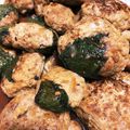 クックO47GHC☆'s cooksnap of when they made 彼氏喜ぶご飯10豆腐かさましつくねバーグ.
