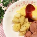 さくさくmomo's cooksnap of when they made 芋1個からでも☆揚げないフライドポテト？.
