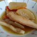 ふぉれ助☆ごーごー's cooksnap of when they made 圧力鍋で❤トントロ（ネック）と大根の煮物.