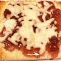 なーなちゃん's cooksnap of when they made ✿いちごとチーズのデザートトースト✿.