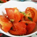 なおきんとん's cooksnap of when they made トマトのしそ和え.