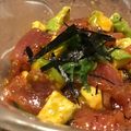 なぎ茶's cooksnap of when they made まぐろアボカドユッケ.