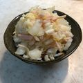 さらあお's cooksnap of when they made 白菜・ハム・大葉のお漬け物風和え物♪.