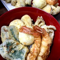 Minnie･∀･★'s cooksnap of when they made エビ家の定番　簡単♡エビ天丼♡.