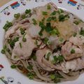 Ocean_ray's cooksnap of when they made 豚しゃぶねぎ蕎麦☆.