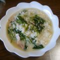 みとー's cooksnap of when they made ベーコンとほうれん草のミルクリゾット.