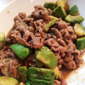 Ray✾'s cooksnap of when they made ♪アボカドと豚肉の簡単生姜焼き♪.