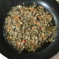 クックQ135WY☆'s cooksnap of when they made 幼児食☆豚ひき野菜あんかけ.