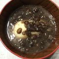 たんぽぽッ's cooksnap of when they made 甘納豆で☆簡単おしるこ*ぜんざい.