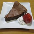 daikanon's cooksnap of when they made 淡雪のような口どけのチョコレートケーキ.