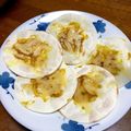 チロル✩'s cooksnap of when they made 餃子の皮で♪カレーチーズスナック.