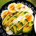rybka's cooksnap of when they made アボカドとゆで卵のスライスサラダ.