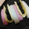 アビー♪ジン's cooksnap of when they made 黒豆とかまぼこ♪そしてチーズ.