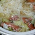 ☆ななは☆'s cooksnap of when they made 【龍愛】ちゃんこ鍋のスープ3種.
