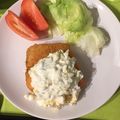 スイスおじさん☆'s cooksnap of when they made 秋鮭のフライ 美味しいタルタルソース添え.