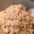 コアダラノカ♪'s cooksnap of when they made ヘルシー玄米を「びっくり炊き」で簡単に！.