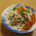 もんしゅしゅ's cooksnap of when they made 簡単シャキシャキ★ちくわワカメ大根サラダ.