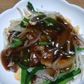 クックOSIUQ0☆'s cooksnap of when they made 行列の中華屋さんの♪もやしニラ玉あんかけ.