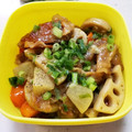 shii♡h's cooksnap of when they made 粒マスタード煮物♪簡単豚肉大根人参蓮根.