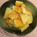 みゆwaco 's cooksnap of when they made 大根とさつま揚げの煮物.