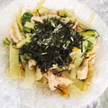 ねぞろ's cooksnap of when they made しろ菜とささみのわさびマヨサラダ.