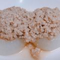 橘美雨's cooksnap of when they made 簡単♡基本のふろふき大根肉味噌乗せ.