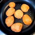 aiai5586's cooksnap of when they made 離乳食にも♪野菜ジュースでホットケーキ.