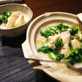 mizukii904's cooksnap of when they made 炊飯器de簡単♡美味しい参鶏湯風 七草粥.