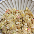 茶々くりこ。's cooksnap of when they made ＊ナルトと卵と葱だけの炒飯＊.