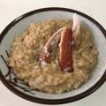 papikun's cooksnap of when they made めっちゃ美味しいよ！かに雑炊（＾◇＾）.