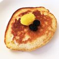 すぎちゃん21's cooksnap of when they made おせちリメイク〜栗きんとんでホットケーキ.