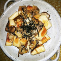 ももたももた's cooksnap of when they made はんぺんと舞茸あさりのバター醤油炒め.