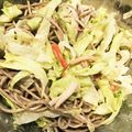 y_u♡'s cooksnap of when they made 旦那レシピ⑦わさびが利いた蕎麦サラダ.